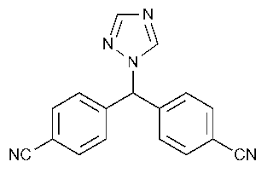 Letrozole structure